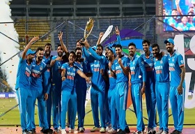 India marks a Staggering ten-wicket win in the Asia Cup 2023 Final